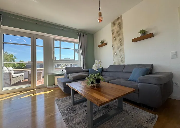 Lägenhet Penthouse Stadtrand Mageburg, Vollausgestattet